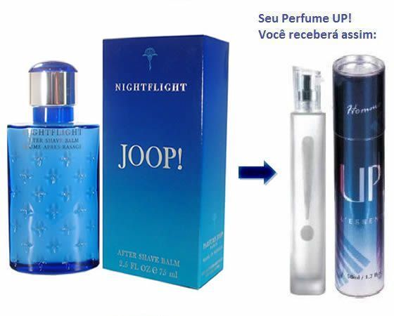 Perfume Masculino 50 ml UP! 31 - Joop! Nightflight* R$ 79,00