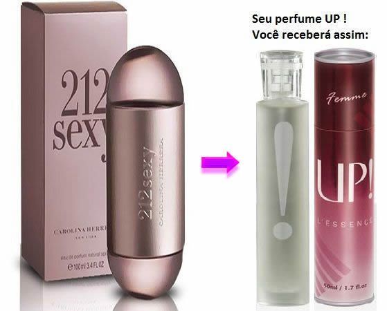 Perfume Feminino 50 ml UP! 02 - 212 Sexy* R$ 79,00
