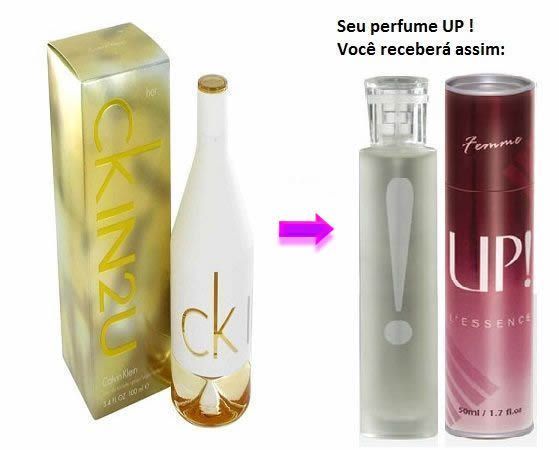 Perfume Feminino 50 ml UP! 36 - CK in2u Her* R$ 79,00